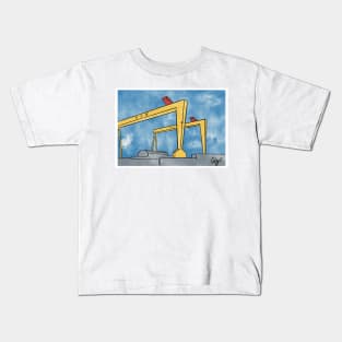 Harland And Wolff | Belfast Cranes Kids T-Shirt